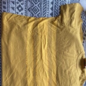 Big Bud Press yellow tee , brand new